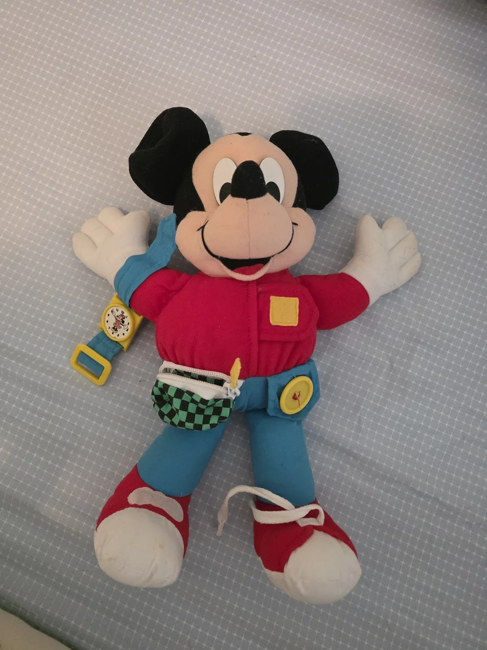 Vintage Learn To Dress Mickey Mouse